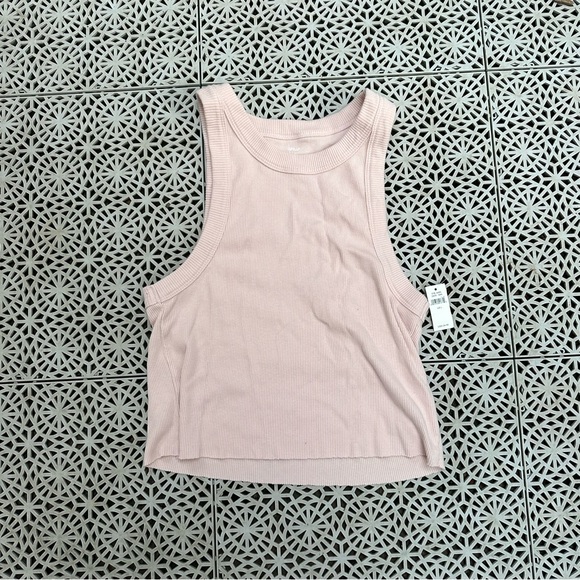 NWT Aerie Ribbed Cuttoff high neck tank - Picture 1 of 5